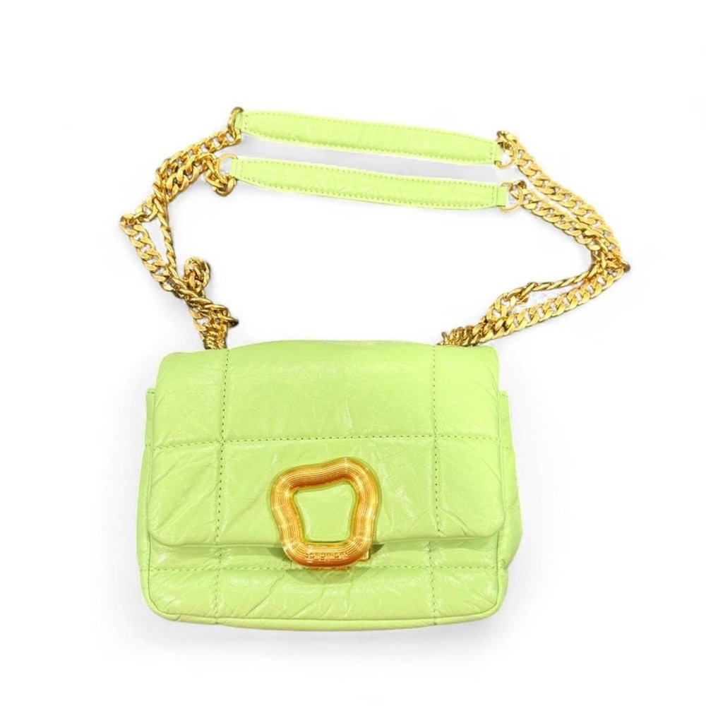 Songmont small chocolate green bag